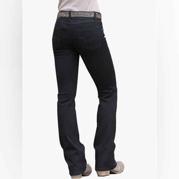 Wrangler Denim - Wrangler - Black Bootcut Jeans